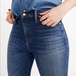 NWT Madewell 10" High-Rise Skinny Jeans Tall TENCEL Denim Edition